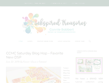 Tablet Screenshot of inkspiredtreasures.com